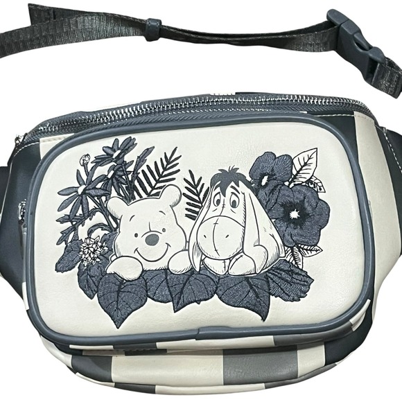 Winnie‎ the Pooh and Eeyore Loungefly Disney Waist Bag Fanny Pack - Picture 2 of 4